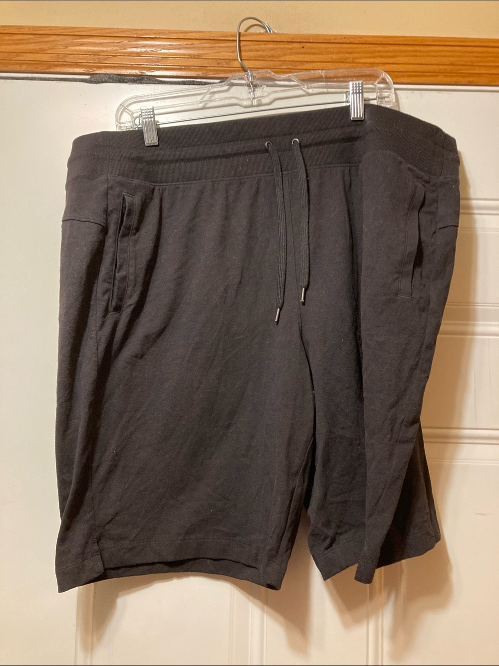 Tek Gear Black Drawstring Athletic Shorts 1X